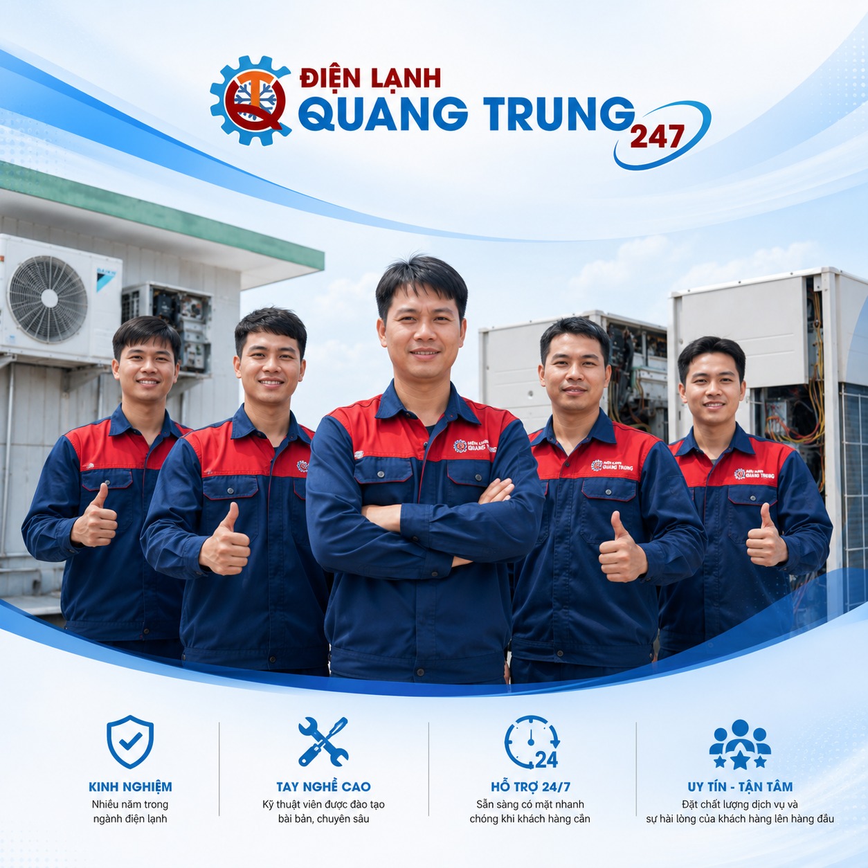 Đội ngũ kỹ thuật viên