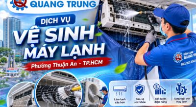 Dịch vụ vệ sinh máy lạnh phường Thuận An