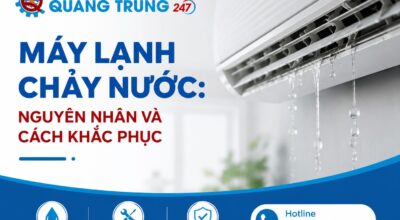 Máy Lạnh Chảy Nước