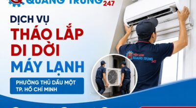 Tháo Lắp Di Dời Máy Lạnh Thủ Dầu Một