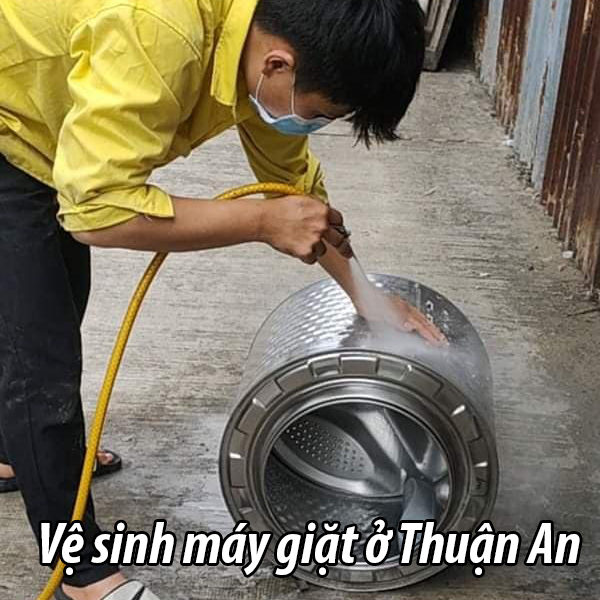vệ sinh máy giặt tại Thuận An nhanh chóng