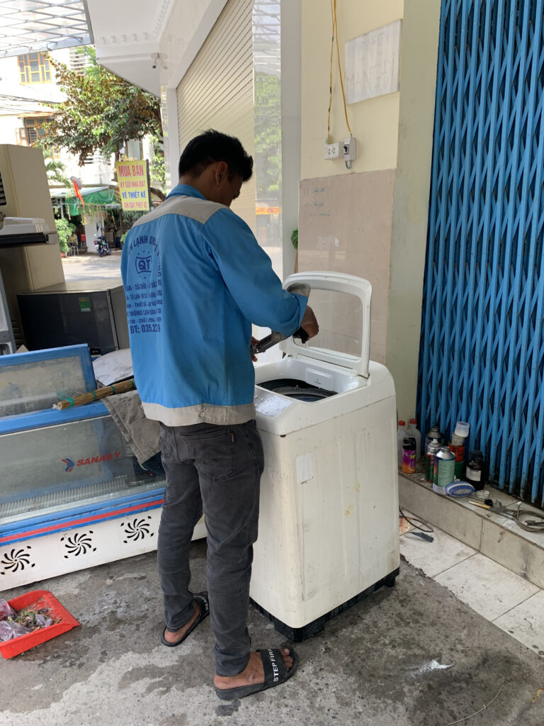 Sửa máy giặt tại Thuận An Điện lạnh Quang Trung 247