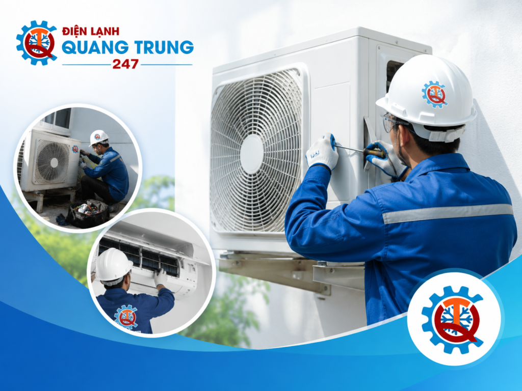 Dịch vụ sửa máy lạnh Bình Dương uy tín, nhanh chóng