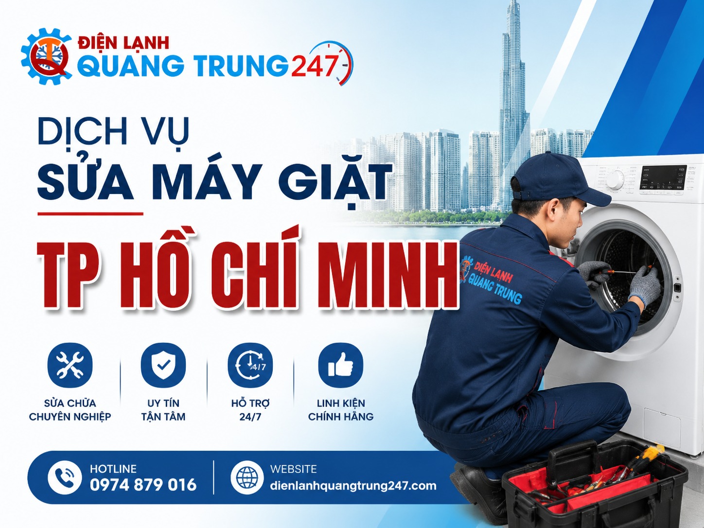 Dịch Vụ Sửa Máy Giặt TP Hồ Chí Minh – Uy Tín, Giá Rẻ, Có Mặt Sau 15 Phút 2 Dịch Vụ Sửa Máy Giặt TP Hồ Chí Minh