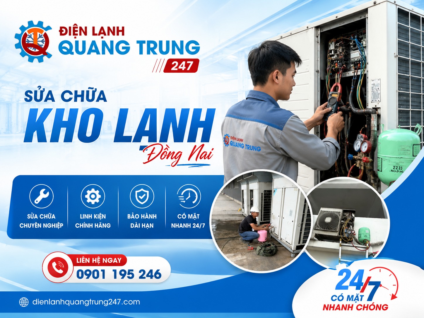 Sửa Chữa Kho Lạnh Đồng Nai