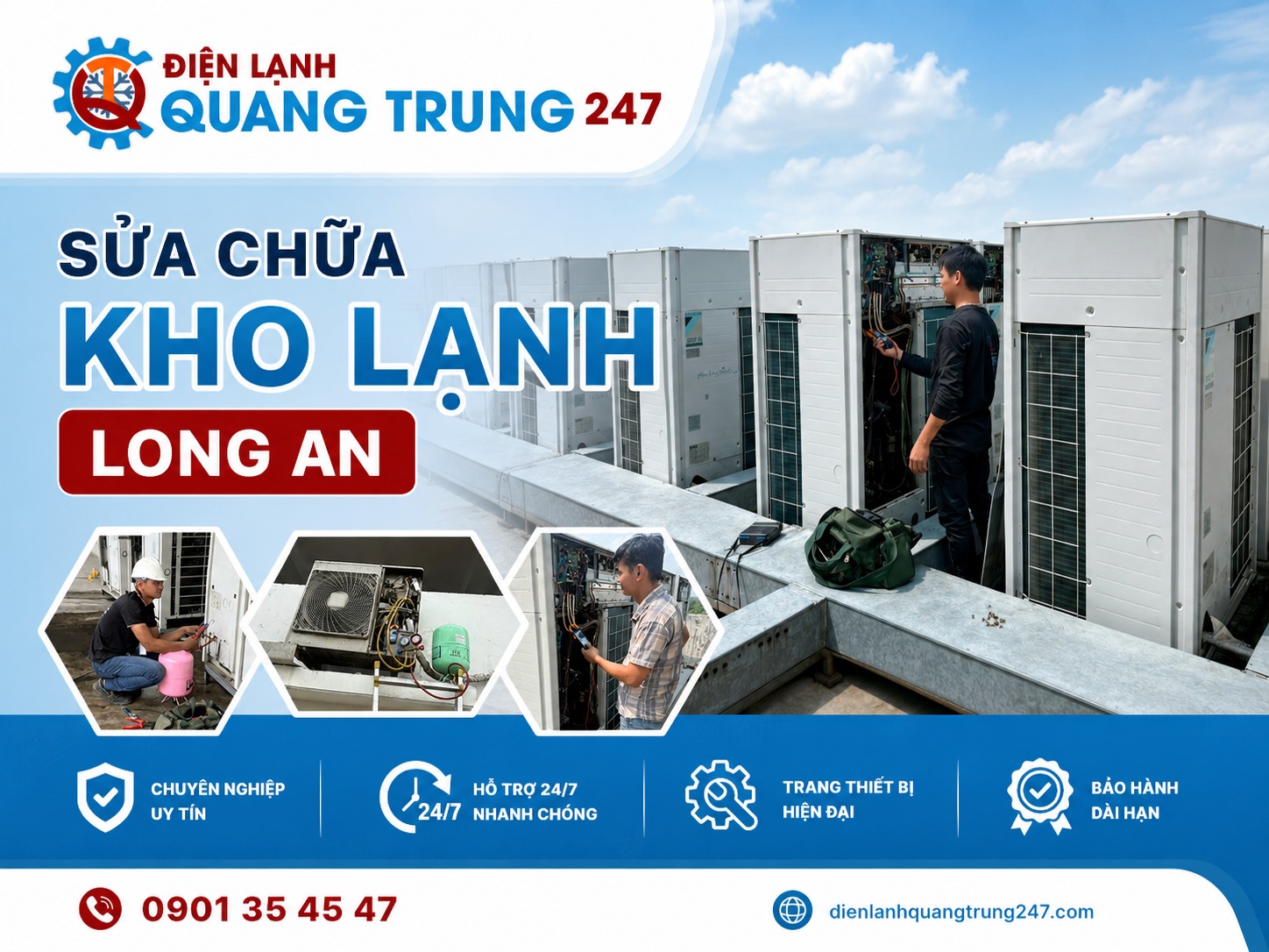 Sửa Chữa Kho Lạnh Long An
