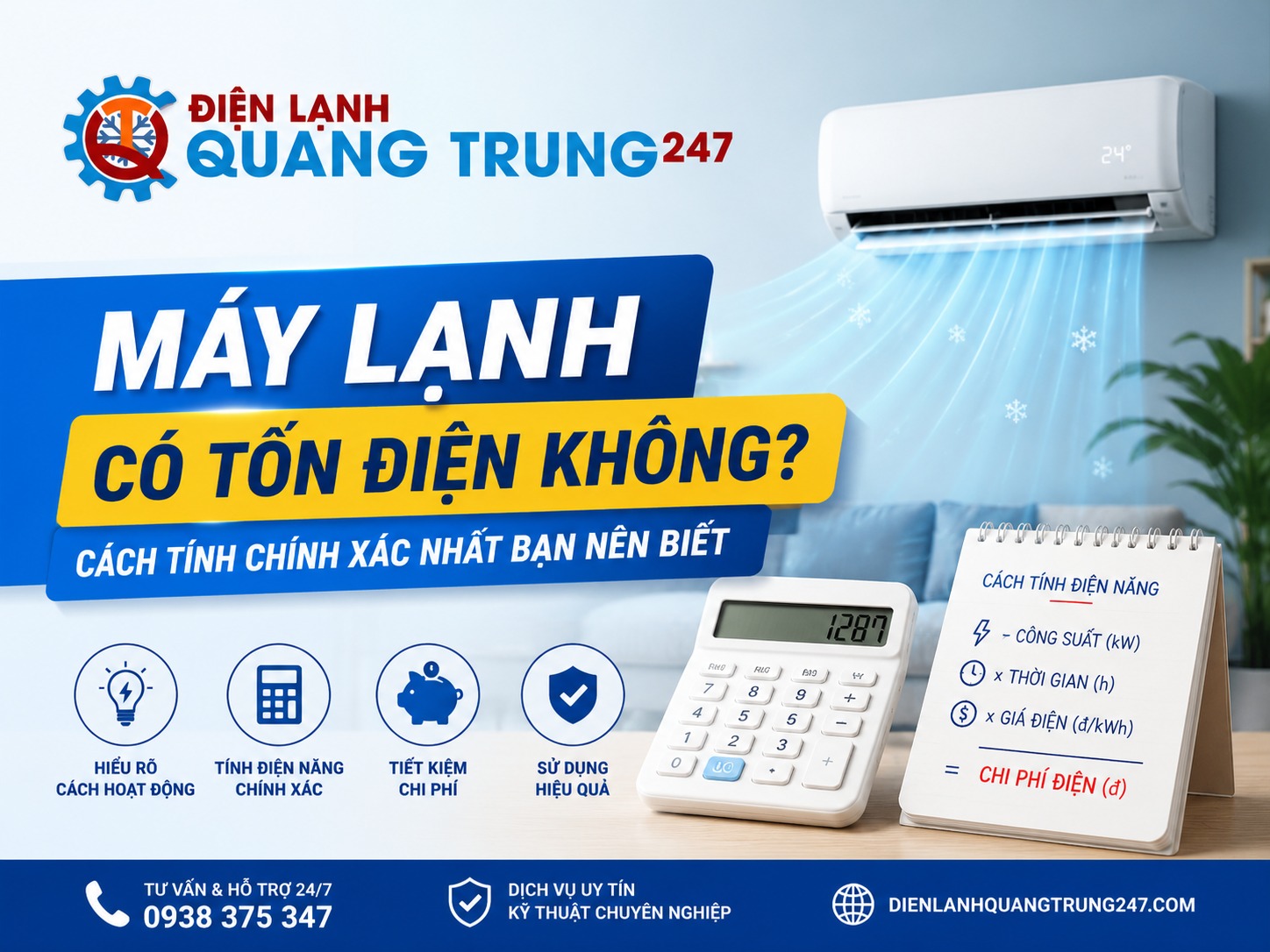 may lanh ton dien khong