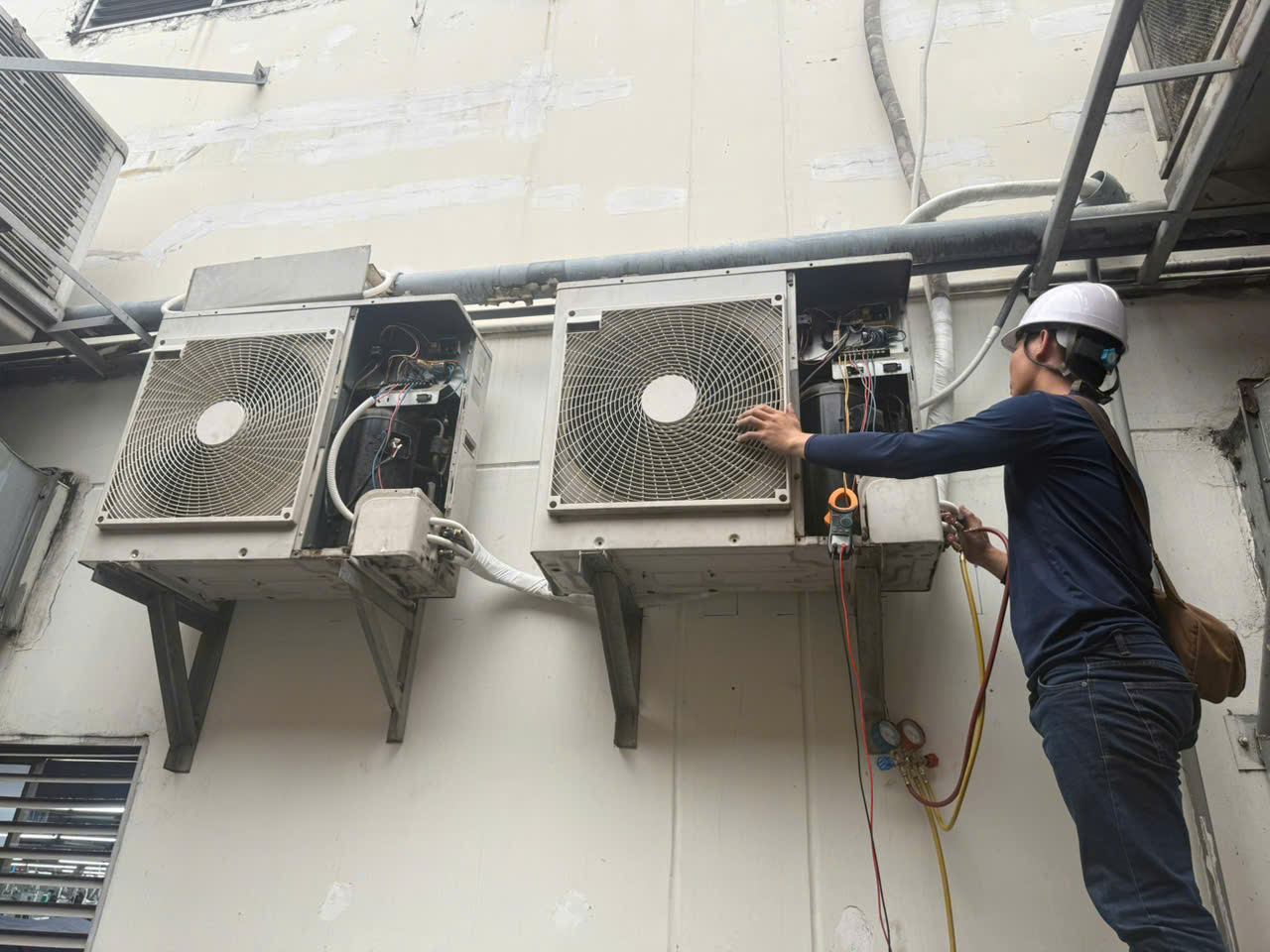 Bảo dưỡng máy lạnh, bơm gas máy lạnh tại Bình Dương 4 Bảo dưỡng máy lạnh, bơm gas máy lạnh tại Bình Dương